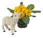Preview: Dekoratives Lamm – Niedliche Tierfigur für Garten & Zuhause